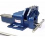 Offset 6" Utility Work Shop Bench Vise HD Jaw Width 6 inch Max openig 7-1/2"